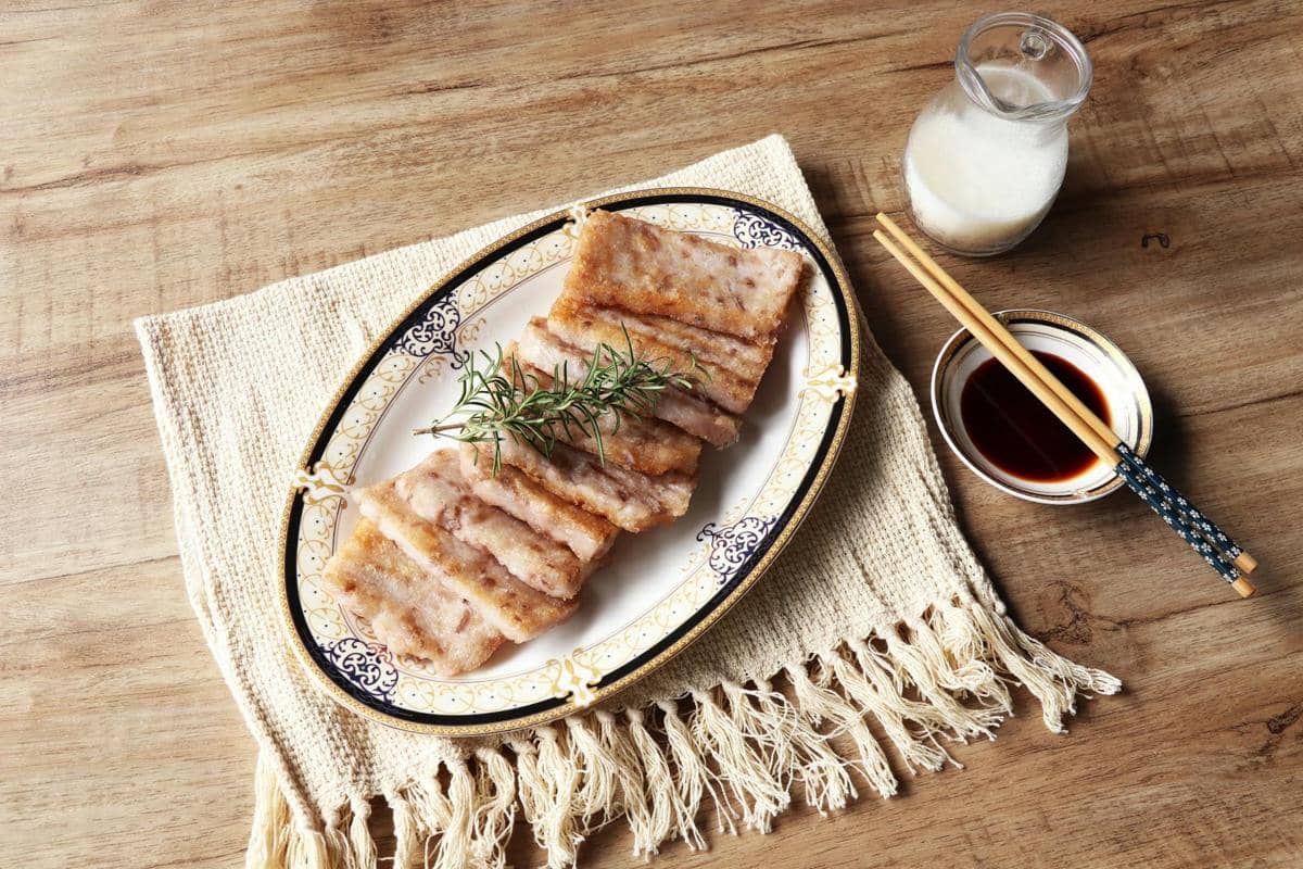 ilustrasi turnip cake 