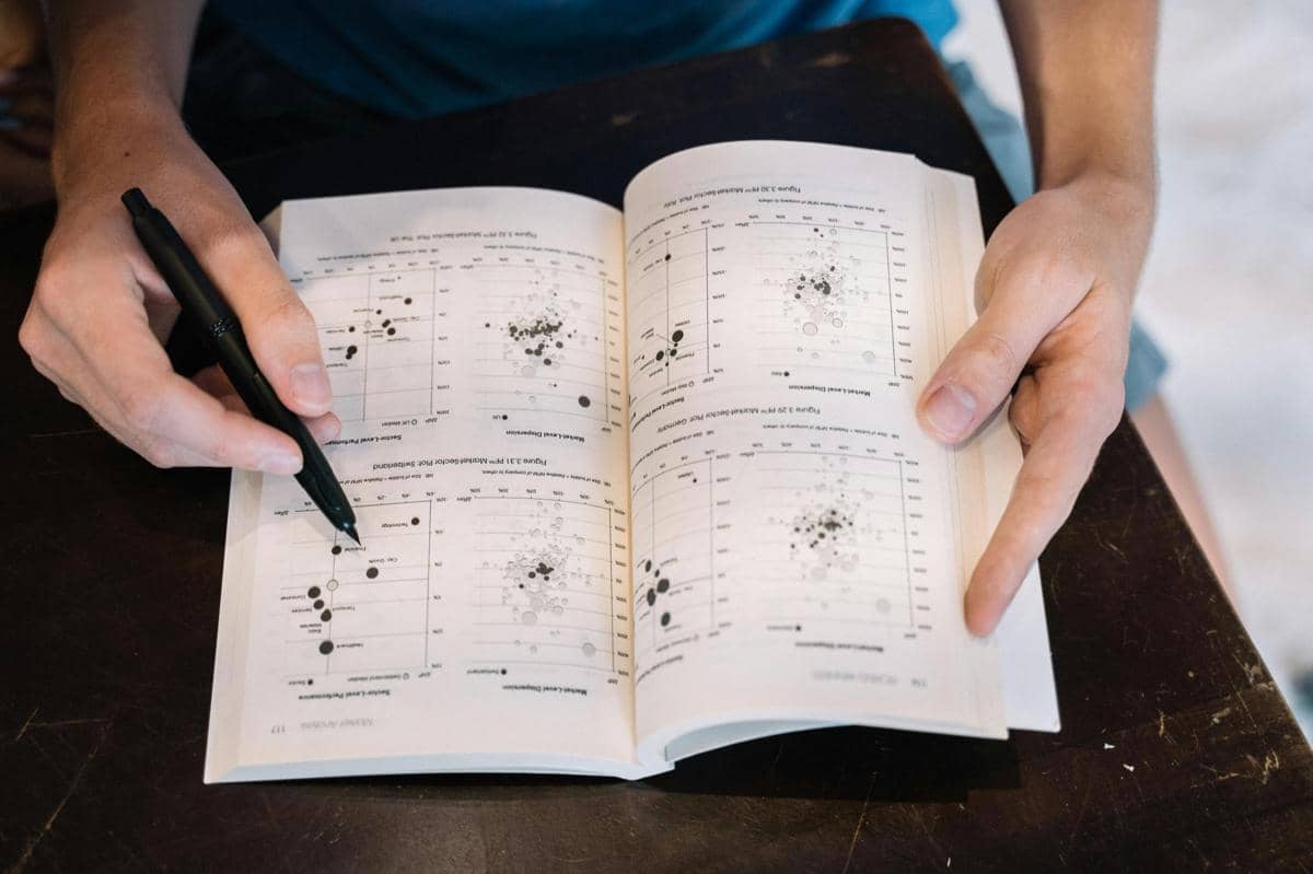 ilustrasi orang sedang belajar