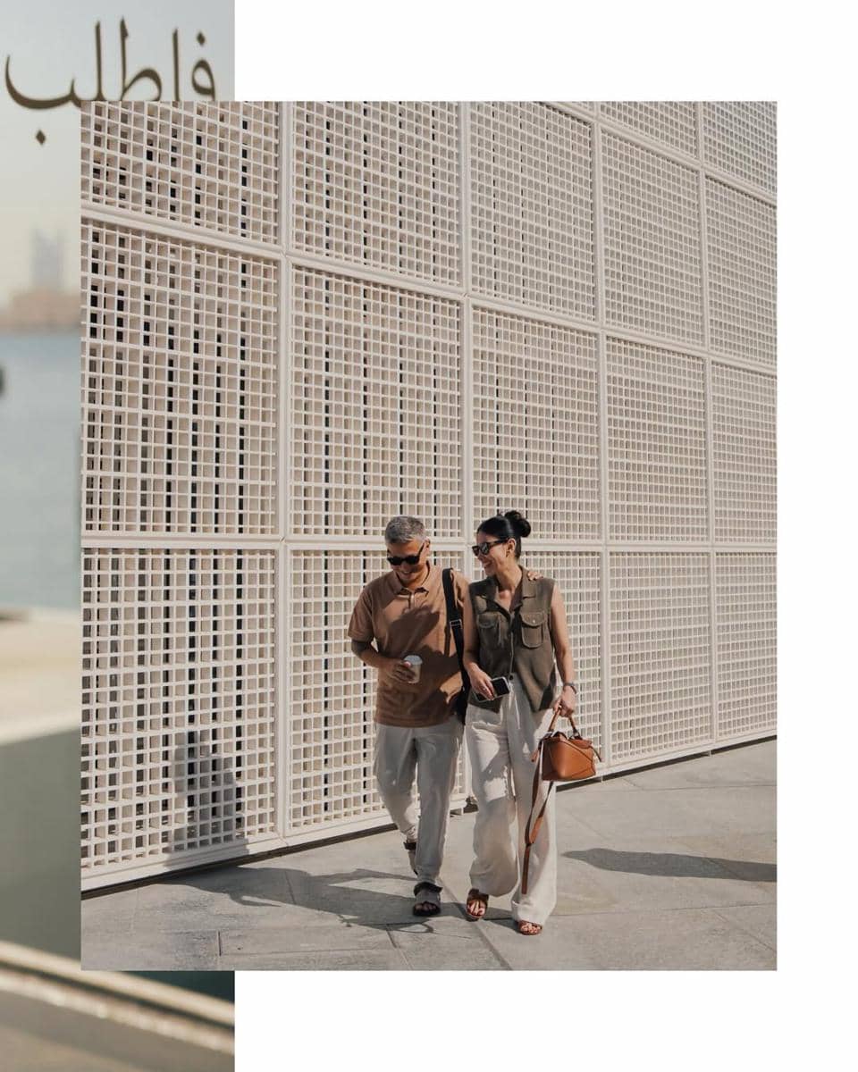 Gading Marten mengunjungi museum Louvre di Abu Dhabi