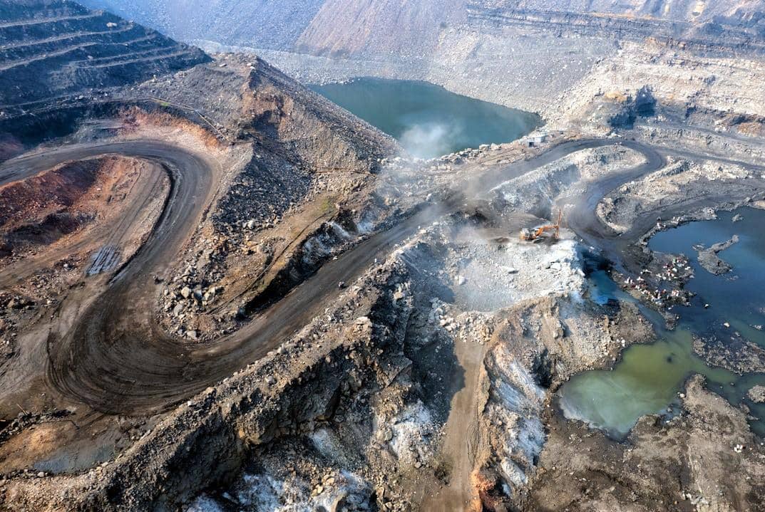 Tambang batu bara.