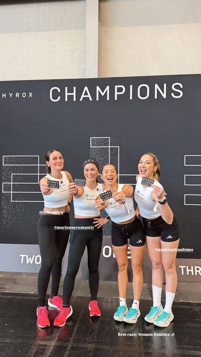 artis ikut Hyrox Vienna 2026