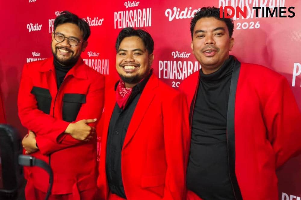 Trio GJLS sebagai cast Roh Halu di Vidio Penasaran 2026, Jumat (6/2/2026)