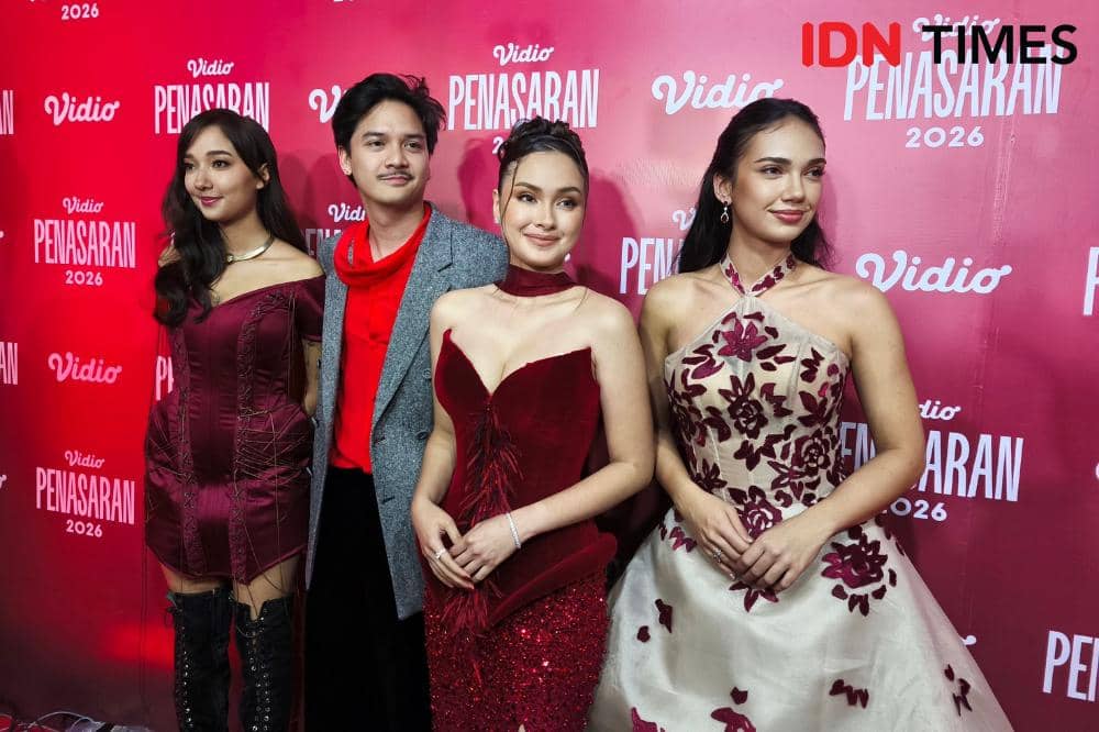 Potret para cast Jakarta Undercover The Series di red carpet, Jumat (6/2/2026)