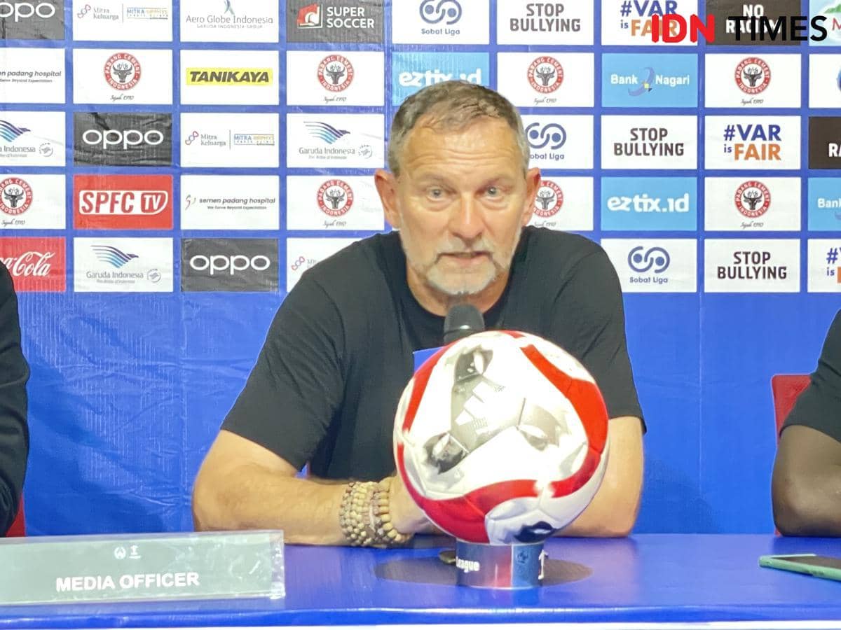 Pelatih Semen Padang FC, Dejan Antonic (Foto: IDN Times/Halbert Caniago)