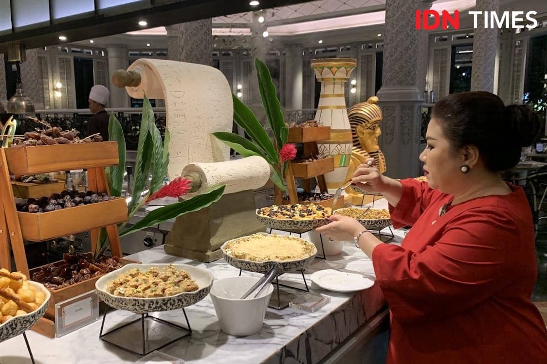 Potret menu buka puasa di JW Marriott Surabaya 2026 