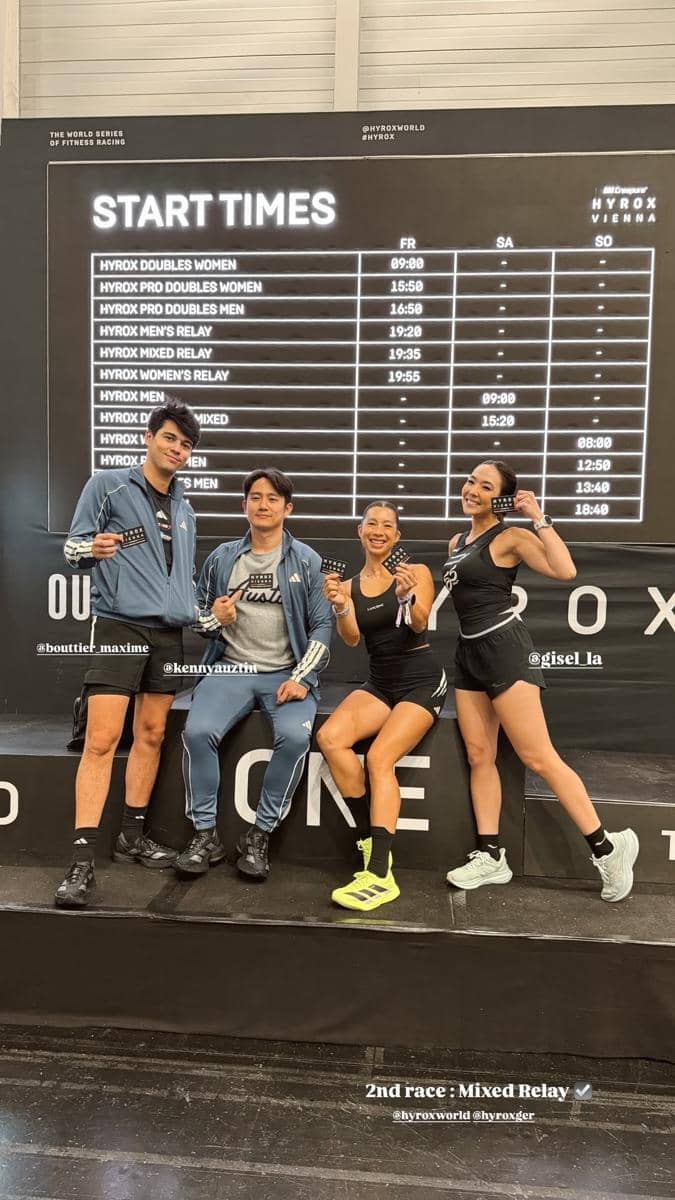artis ikut Hyrox Vienna 2026
