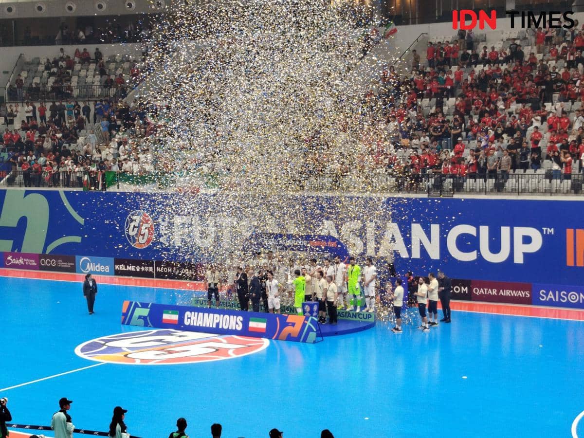 Iran juara piala Asia Futsal 2026 di Indonesia (IDN Times / Sandy Firdaus)
