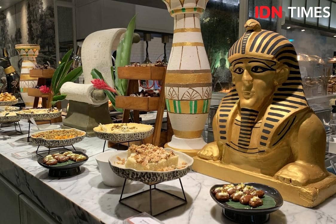 Potret menu buka puasa di JW Marriott Surabaya 2026 