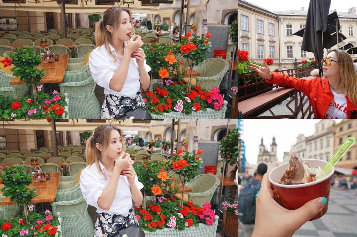 Potret Minzy 2NE1 liburan musim panas di Praha