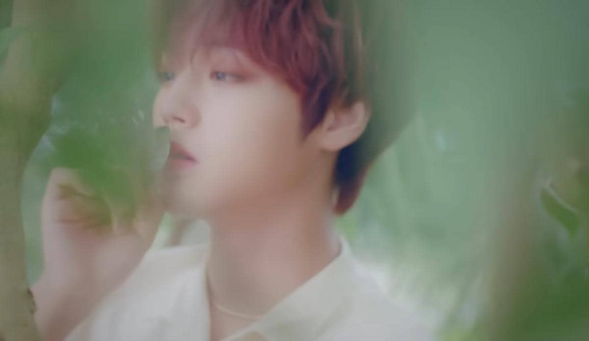 Potret Park Jihoon dalam musik video "L.O.V.E"