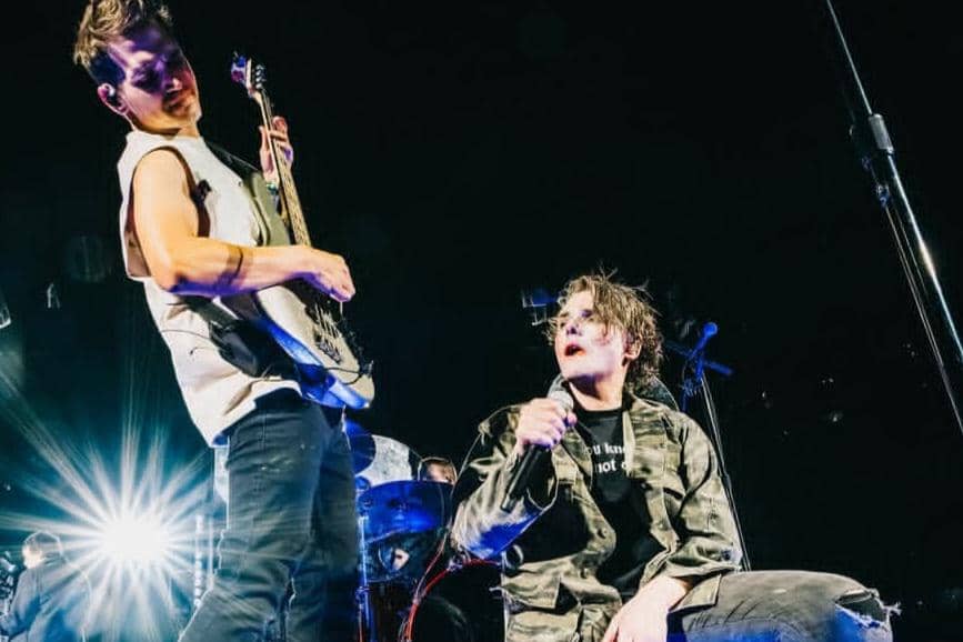 My Chemical Romance di atas panggung