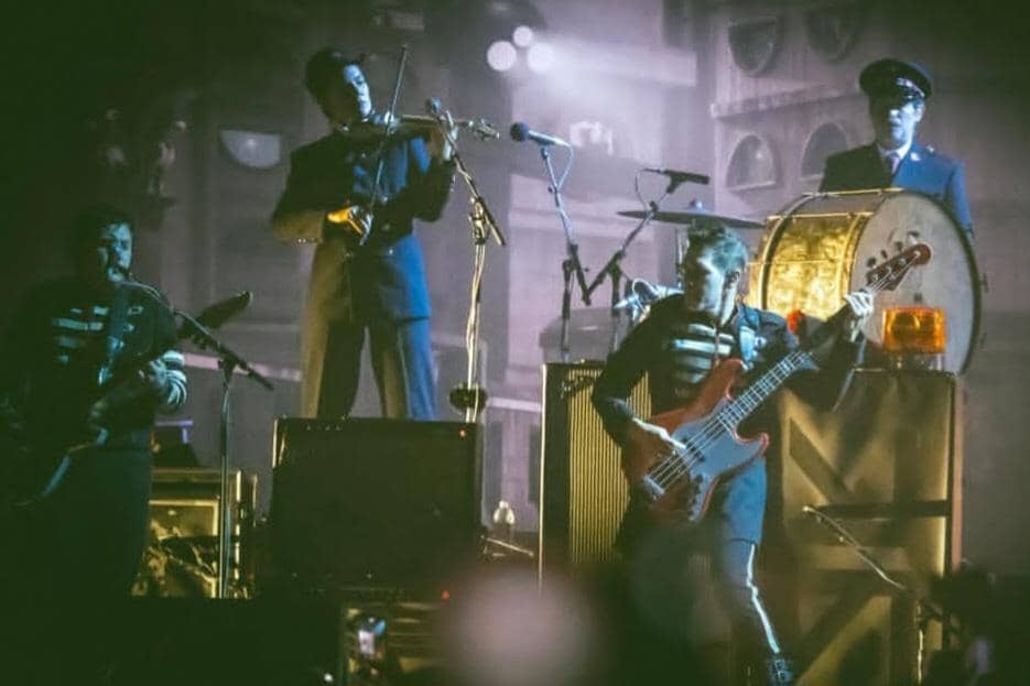 My Chemical Romance di atas panggung