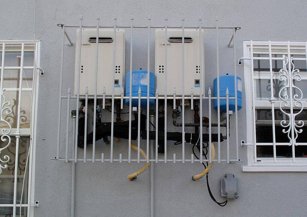 ilustrasi water heater portable 