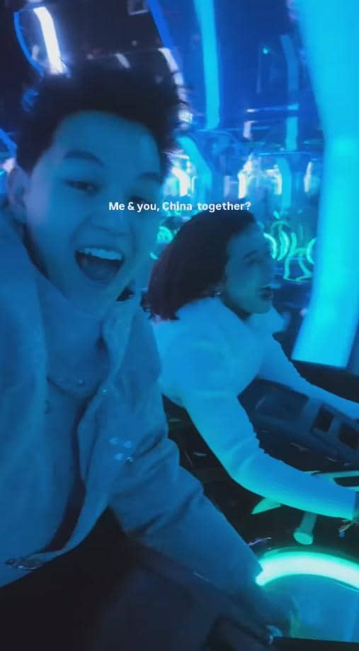 Bulan Madu Brisia Jodie dan Jonathan Alden di China