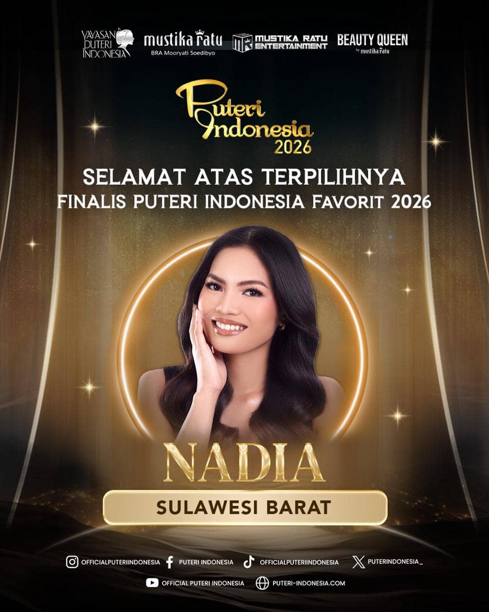  Potret Puteri Indonesia Favorit 2026 yang Terpilih di Audisi Tahap I 