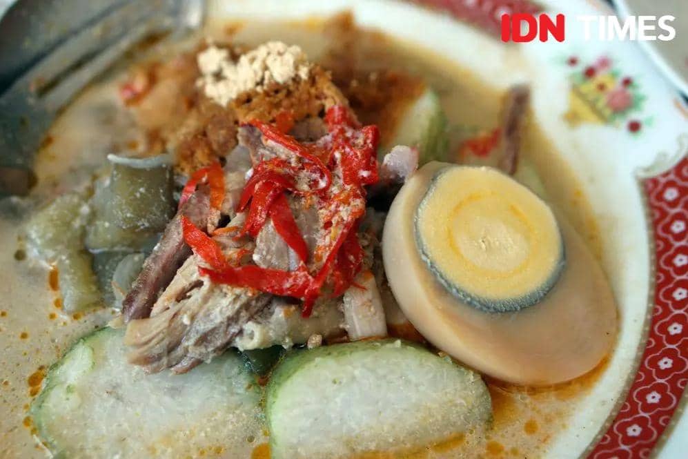 Ilustrasi lontong cap go meh (IDN Times/Istimewa)