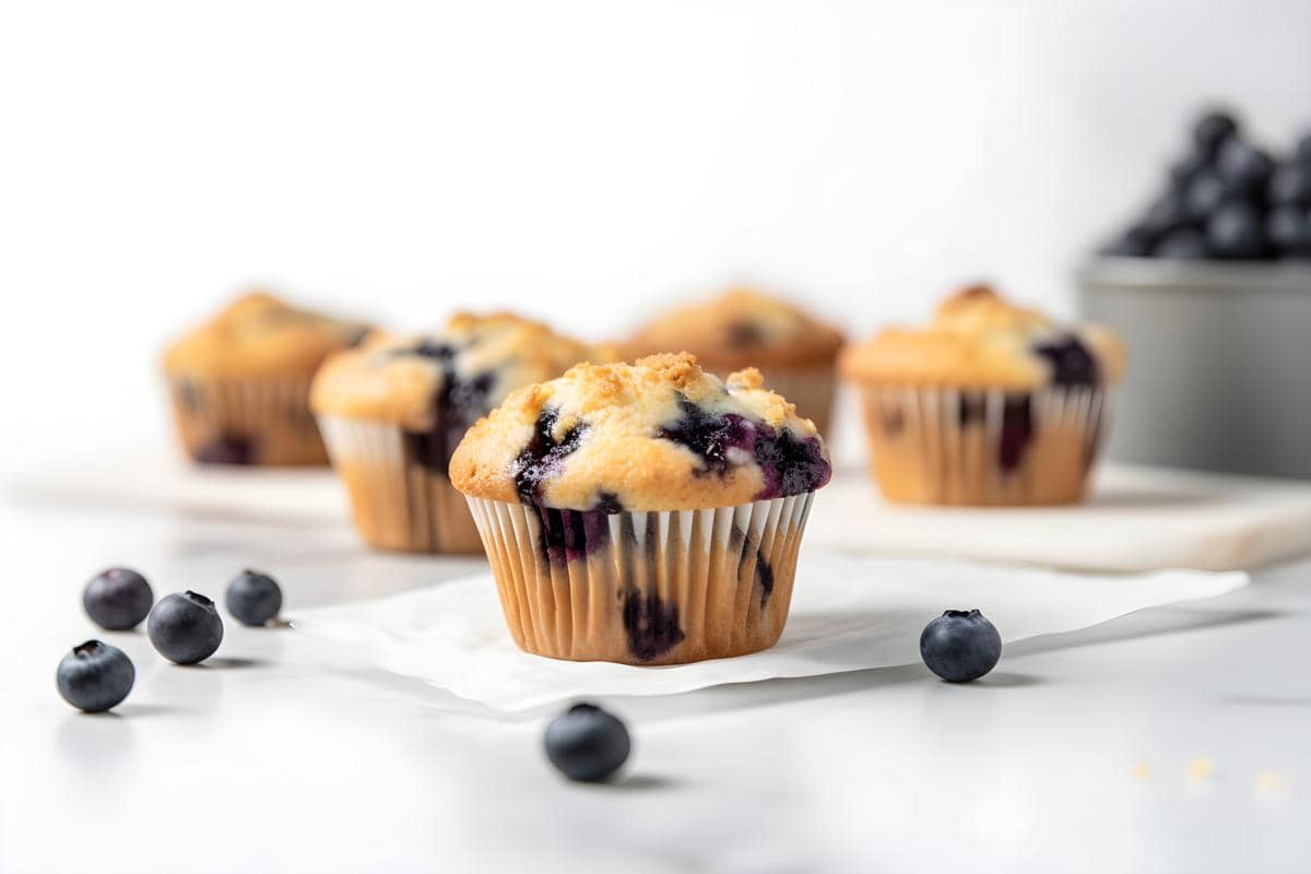 ilustrasi blueberry muffin 