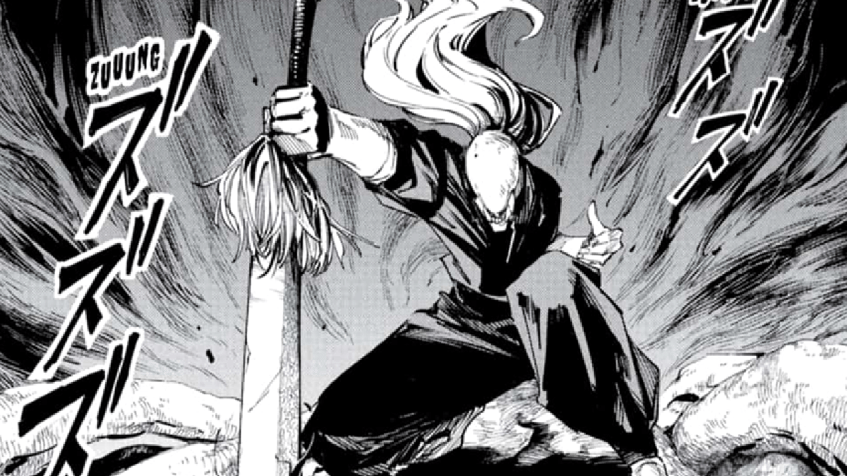 Tsurugi dalam wujud gabungan dengan Rika.