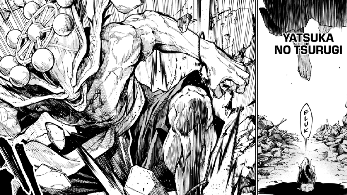 Yuka memanggil Mahoraga.