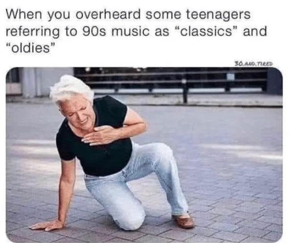 meme musik zaman dulu 