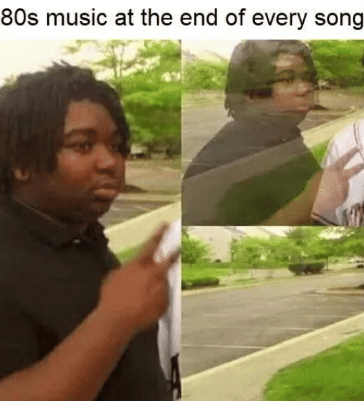 meme musik zaman dulu 