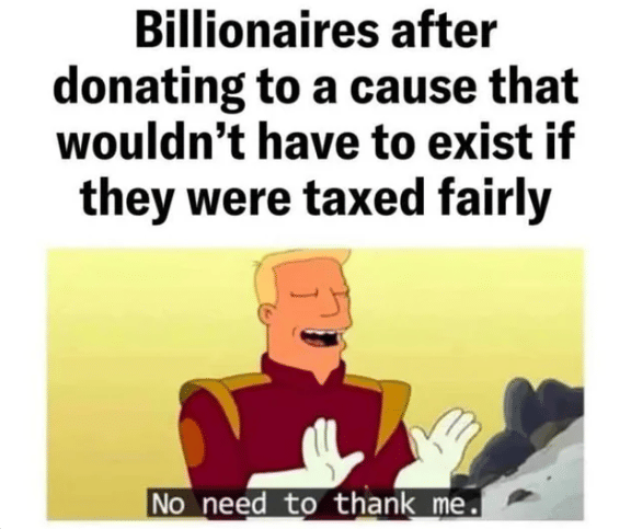 meme orang kaya menghindari pajak 