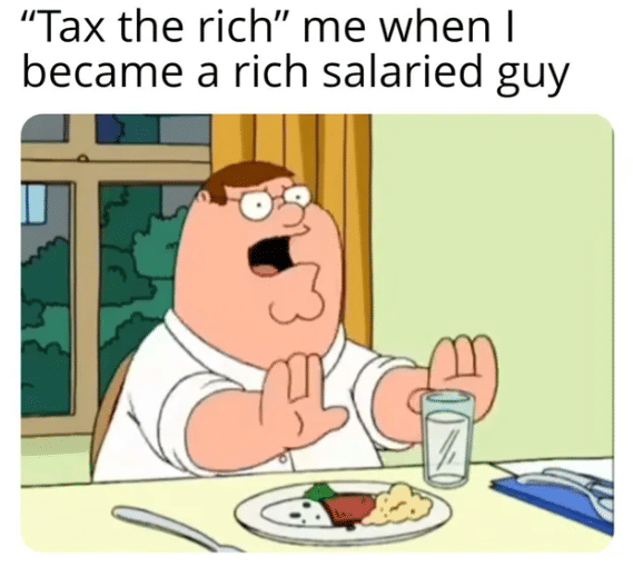 meme orang kaya menghindari pajak 