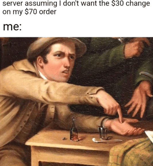 meme budaya tip di Amerika Serikat 