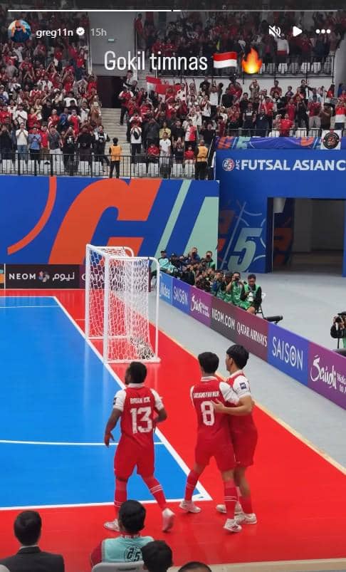 artis nonton final Piala Asia Futsal 2026