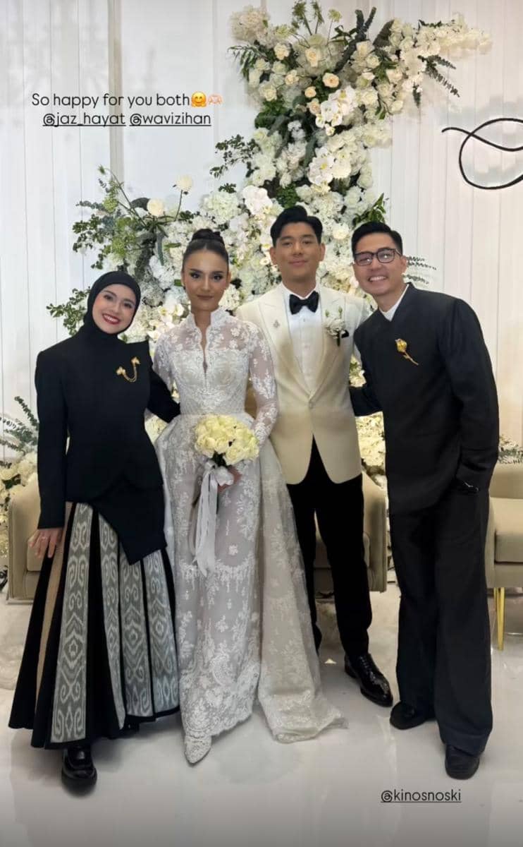 Gaya Seleb di Resepsi Nikah Jaz Hayat (instagram.com/missnyctagina)