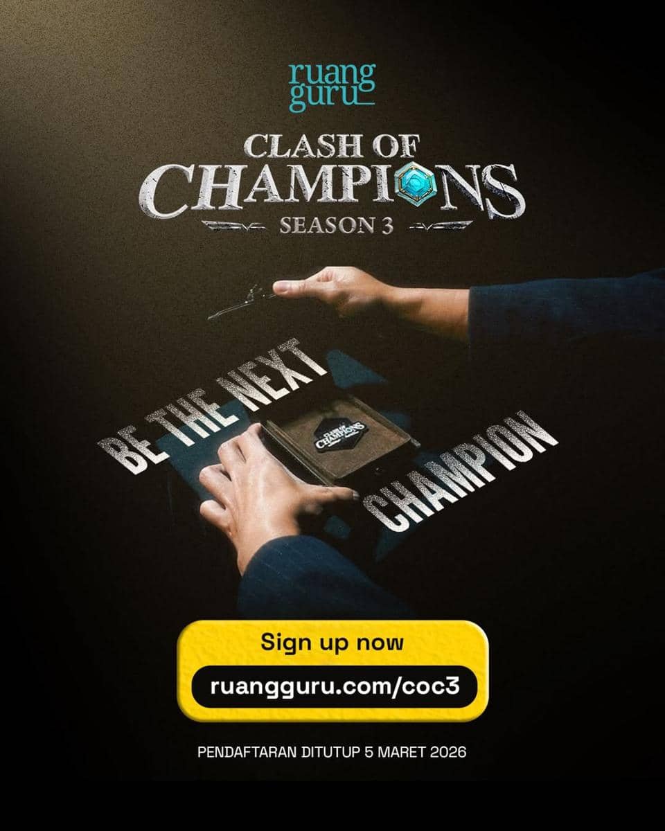 Pendaftaran Clash of Champions Season 3 dibuka