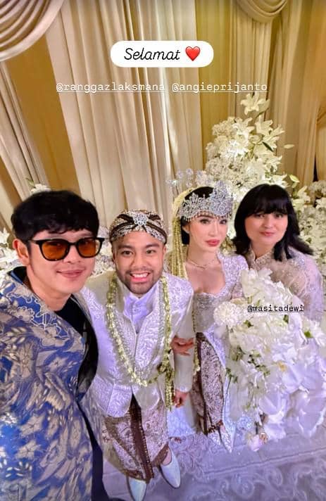 Tamu Artis di Akad Pernikahan Ranggaz Laksmana