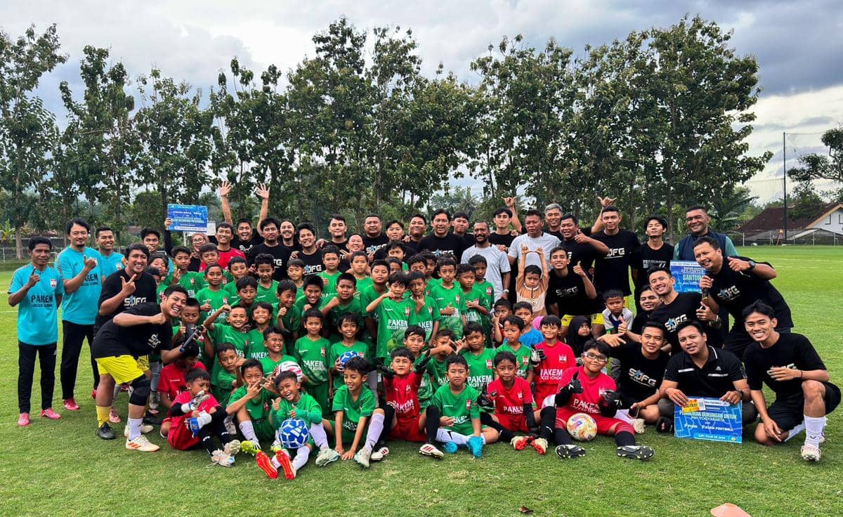 SJFC gelar coaching clinic di Yogyakarta, gandeng legenda Timnas