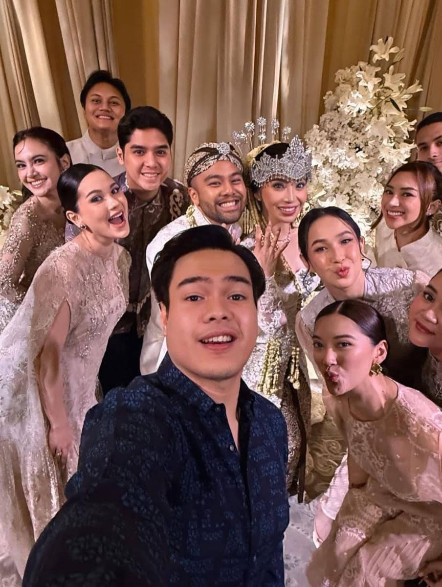 Tamu Artis di Akad Pernikahan Ranggaz Laksmana