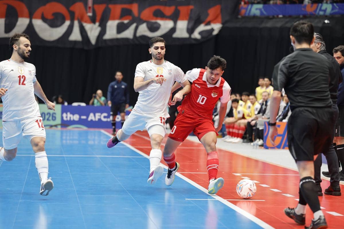 Timnas Futsal Indonesia vs Iran di final Piala Asia 2026