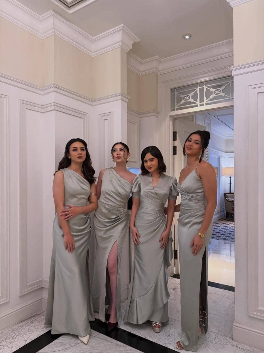 Artis Jadi Bridesmaid Pernikahan Wavi Zihan