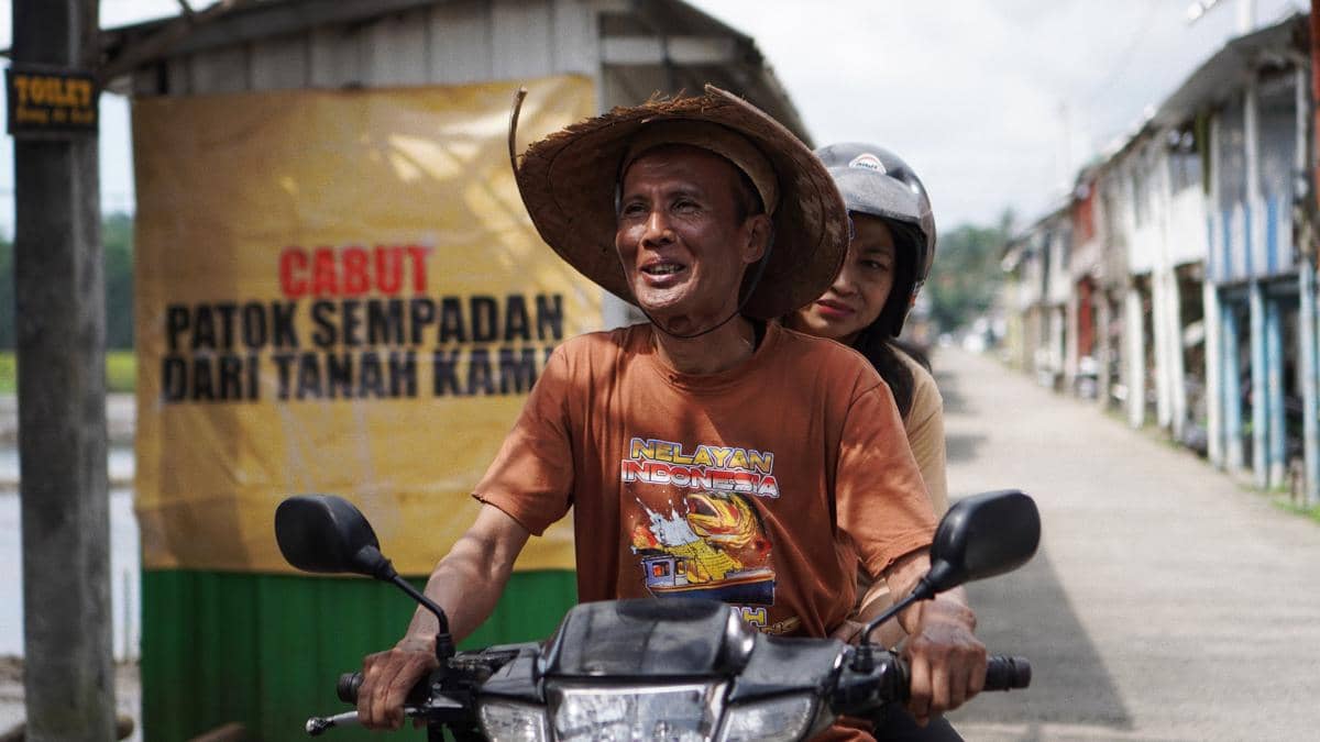Cuplikan film pendek Bunga-Bunga di Jala Ikan karya mahasiswa ISI Yogyakarta.