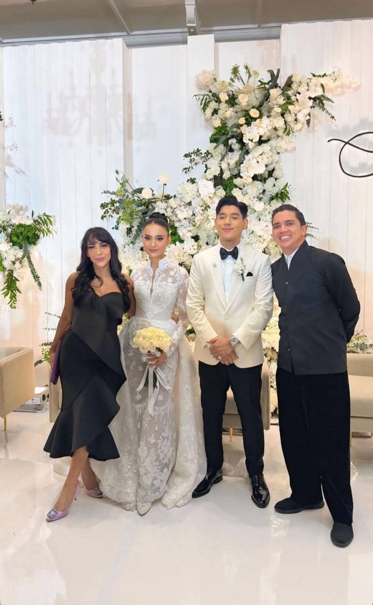 Gaya Seleb di Resepsi Nikah Jaz Hayat 