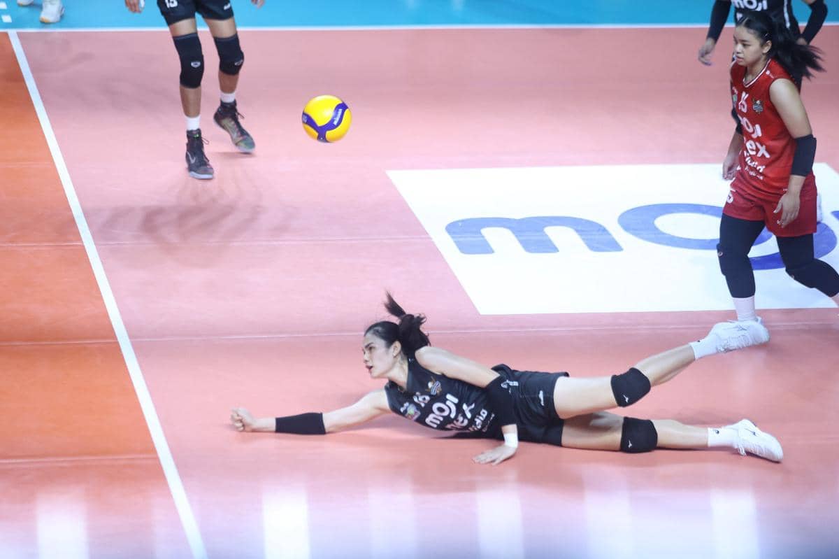 Tim Medan Falcons saat bertanding kontra Jakarta Livin Mandiri di Malang (dok.Proliga)