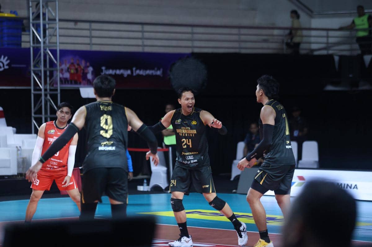 Jakarta Bhayangkara Presisi memastikan tiket final four Proliga 2026 (dok.Proliga)