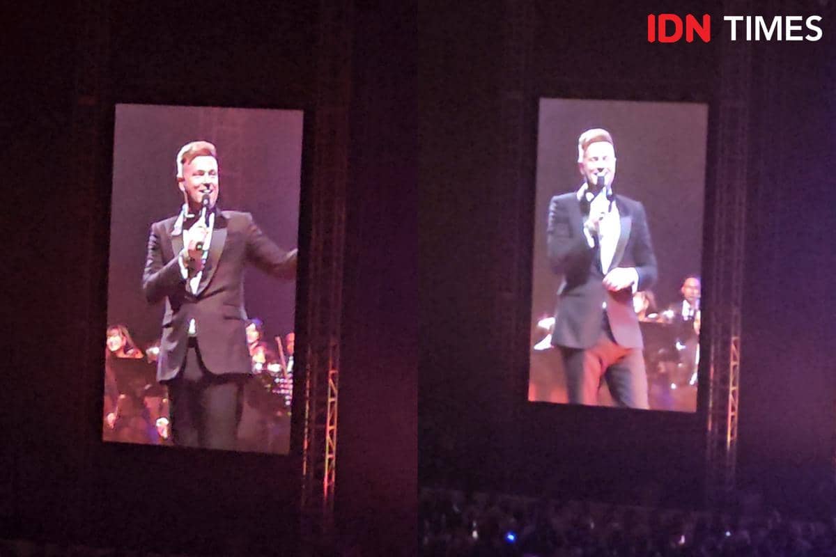 Konser Westlife bertajuk Gala Evening di Surabaya