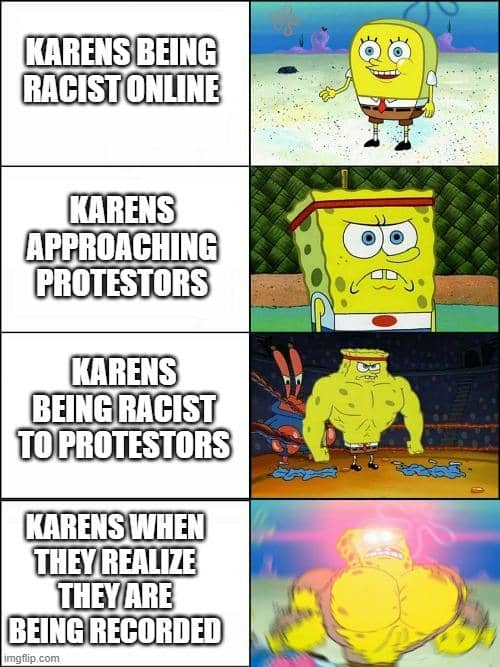 meme kartun tentang Karen