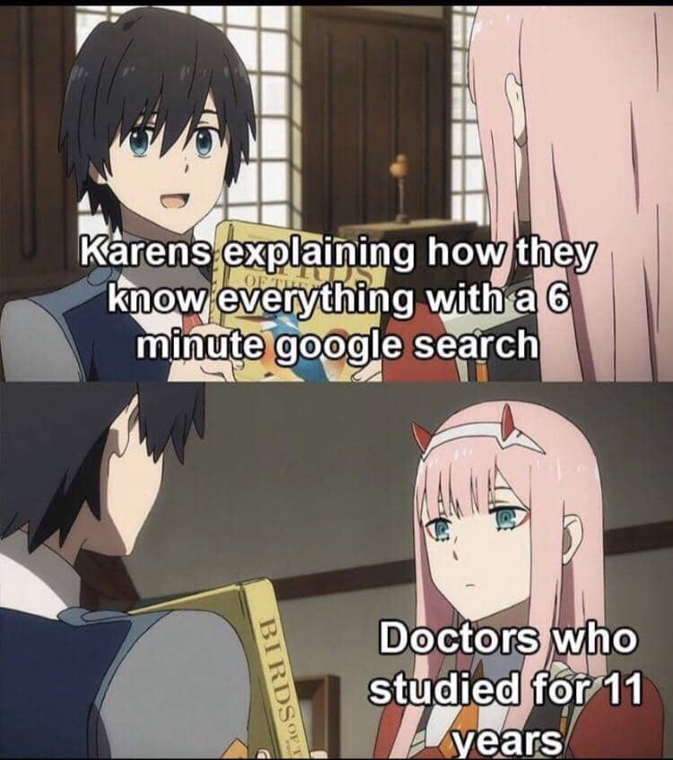 meme kartun tentang Karen