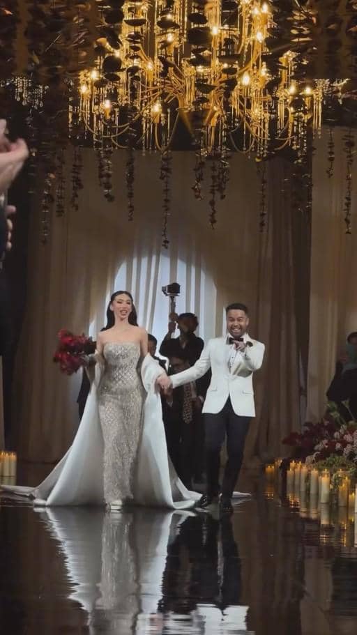 Resepsi Pernikahan Ranggaz Laksmana dan Angie (instagram.com/angieprijanto)