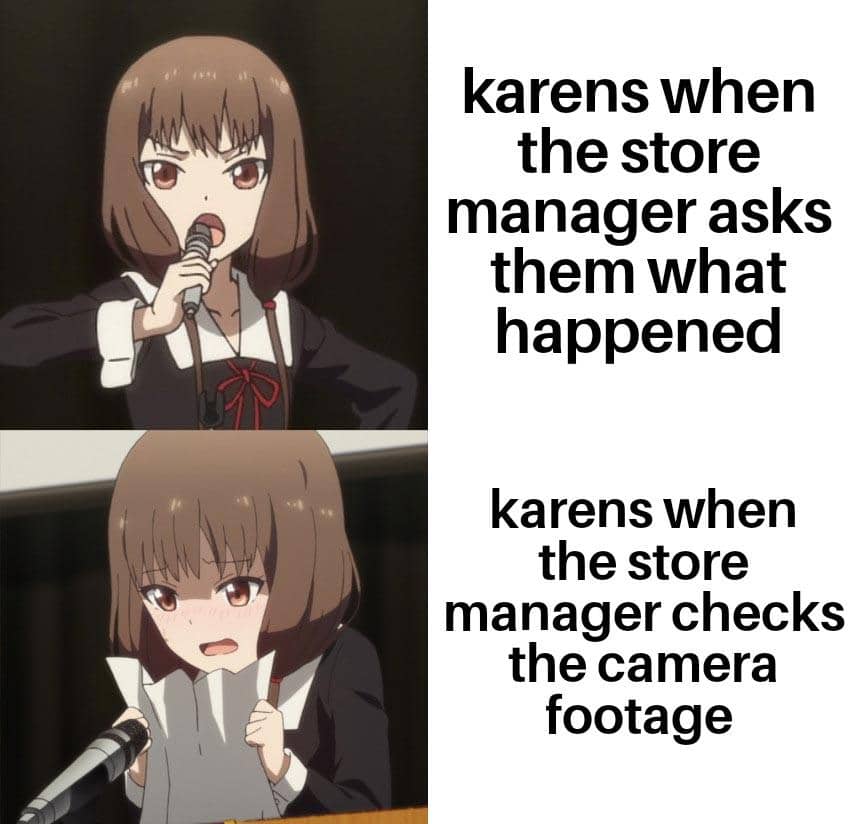 meme kartun tentang Karen