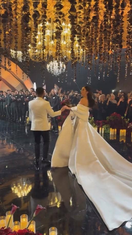 Resepsi Pernikahan Ranggaz Laksmana dan Angie (instagram.com/angieprijanto)