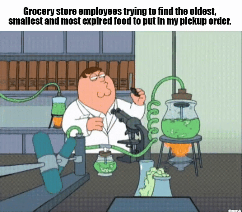 meme kartun tentang kedaluwarsa