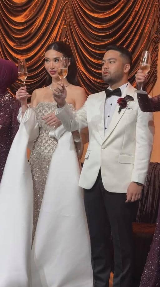 Resepsi Pernikahan Ranggaz Laksmana dan Angie (instagram.com/angieprijanto)