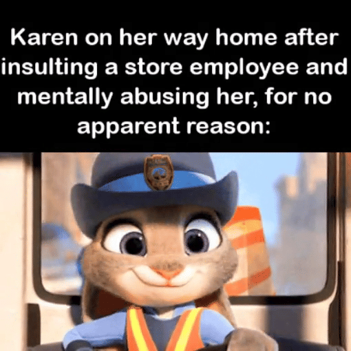 meme kartun tentang Karen