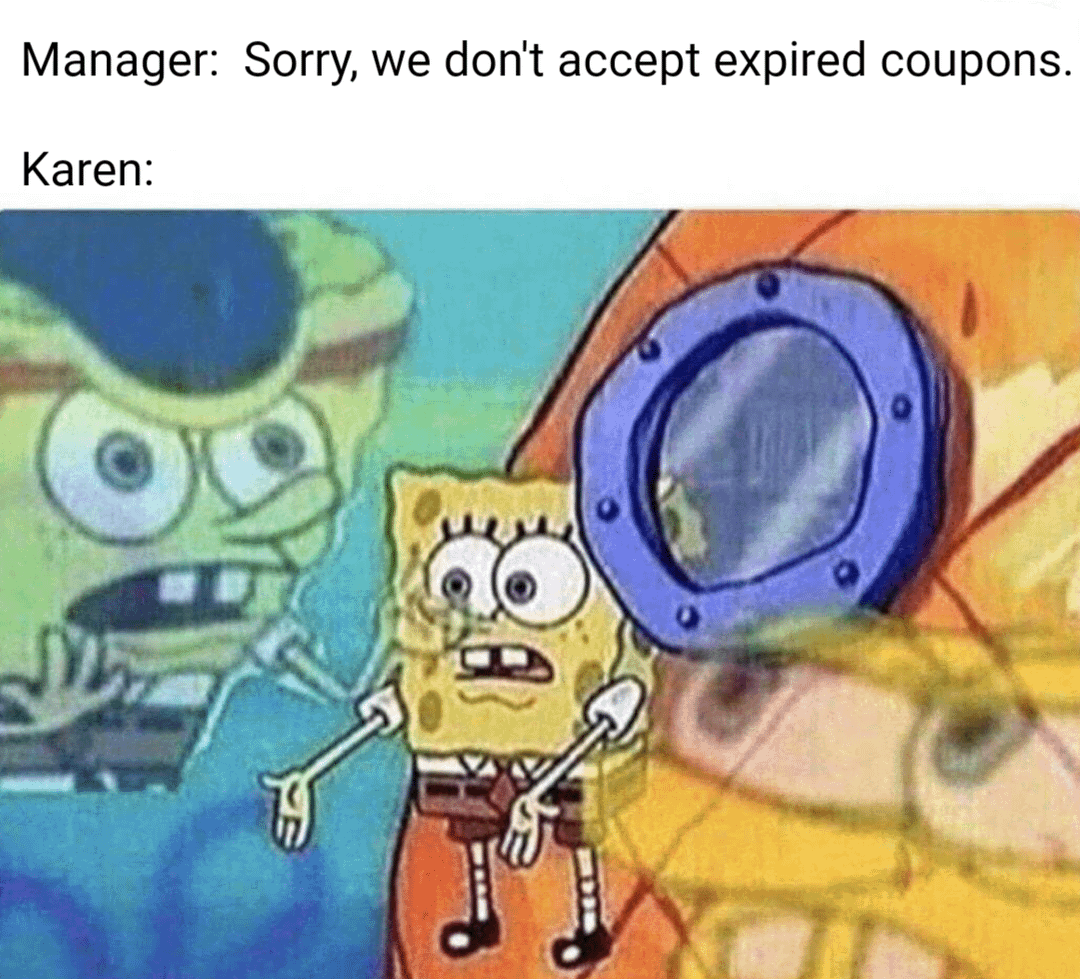 meme kartun tentang Karen